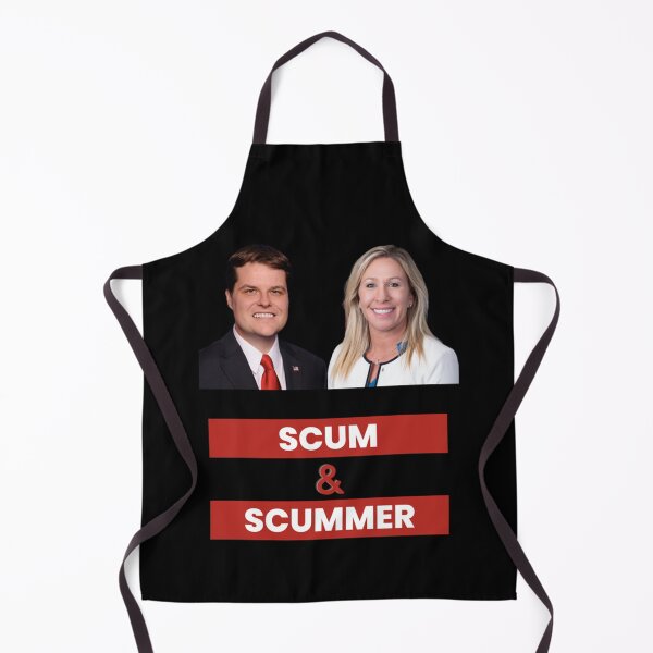 Item preview, marjorie taylor greene and matt gaetz scum and scummer designed and sold by PamPan2.