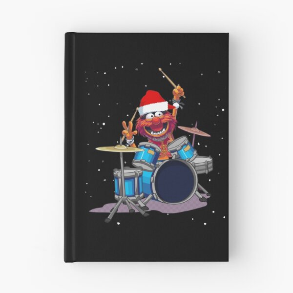 Item preview, Christmas Muppet Animal Drummer designed and sold by Evie-MaeWard.