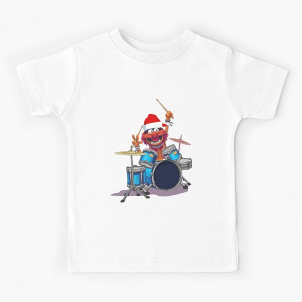 Item preview, Christmas Muppet Animal Drummer designed and sold by Evie-MaeWard.