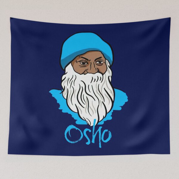 Item preview, Osho Blue, Long White Beard designed and sold by ErikYSTORE.