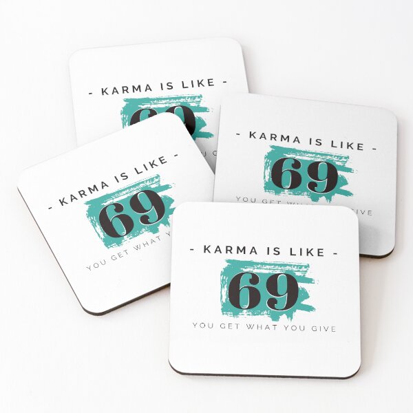 Item preview, Karma is like 69 designed and sold by InstaCreatives.