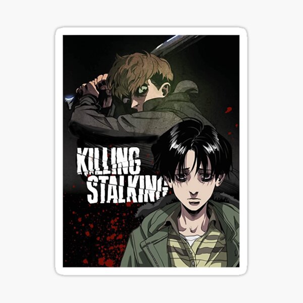 Killing Stalking Sticker for Sale by vs-art-shop