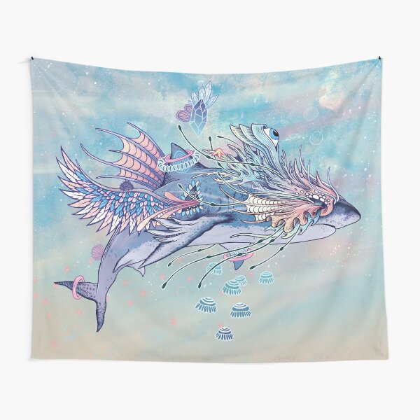 Journeying Spirit (Shark) Tapestry