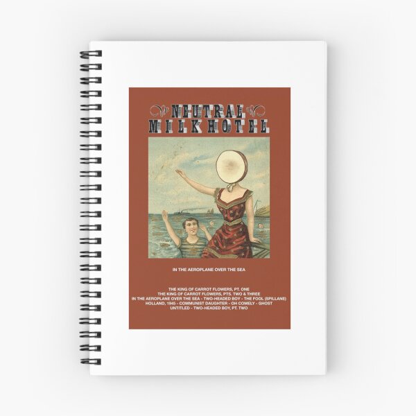 Artikelvorschau, Neutral Milk Hotel - Im Flugzeug über dem Meer Fan Art entworfen und verkauft von CastilloDiana33.