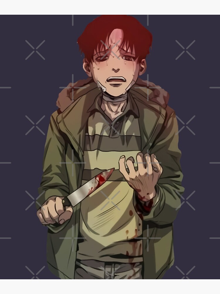 Picture Yoon Bum Art Killing Stalking Anime Gifts Idea Greeting