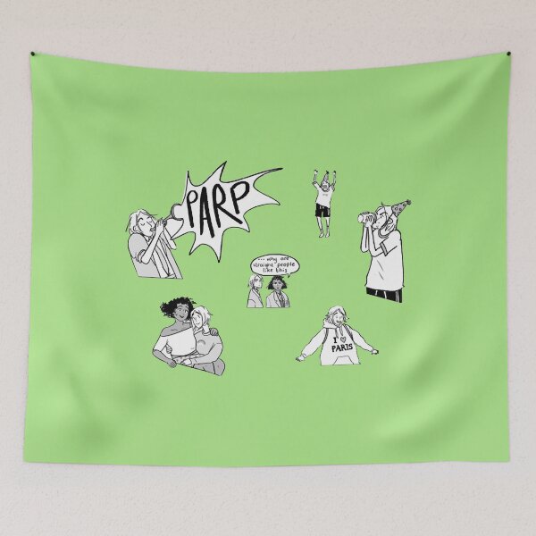 Item preview, Pegatinas Darcy Heartstopper Bolsa de tela designed and sold by IronShore.