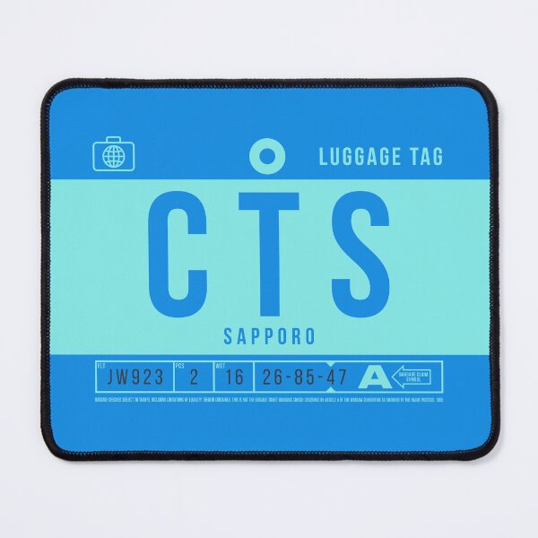 Item preview, Luggage Tag B - CTS Sapporo Japan designed and sold by VoodooCircus.