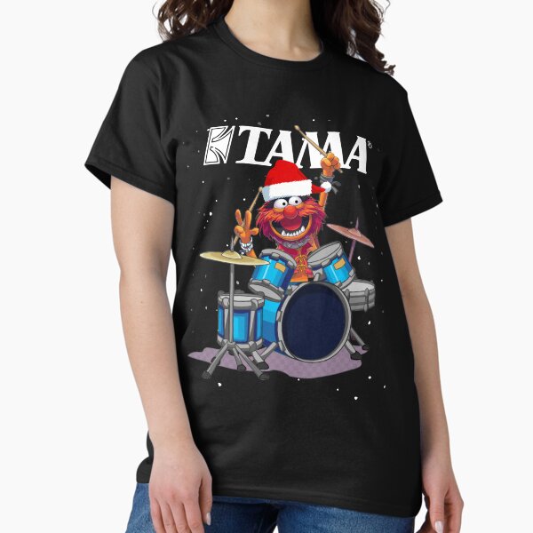 Vista previa del artículo con la obra «Christmas-Tama Muppet Animal Baterista», diseñado y vendido por Evie-MaeWard.