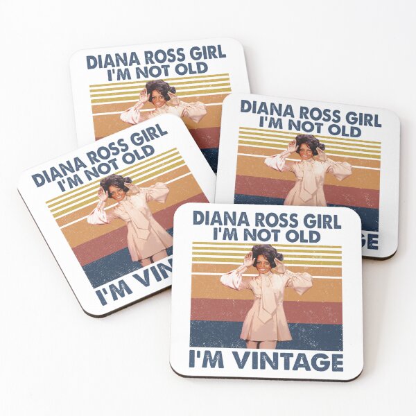Item preview, Retro Diana Ross Girl I_m Not Old I_m Vintage   - Copy designed and sold by IanSalmonArta.