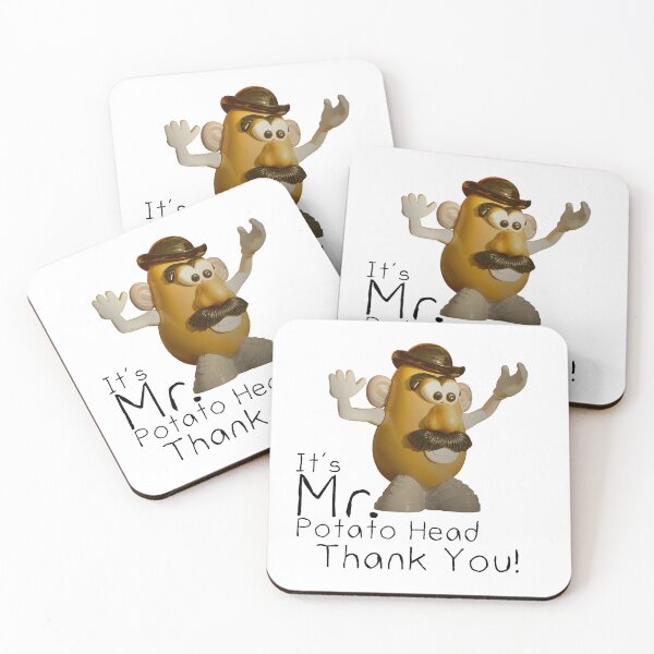 Item preview, Mr. Potato Head Fights Back - White Background designed and sold by Spirit-World.