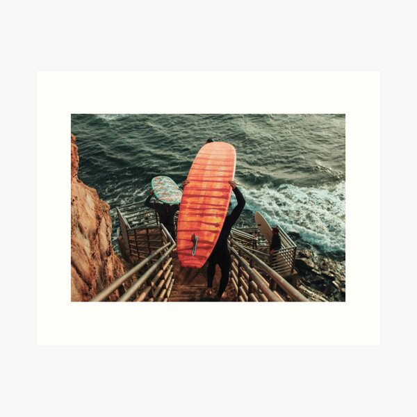 Aperçu de l'œuvre Longboard Surf créée et vendue par robeldevyn.