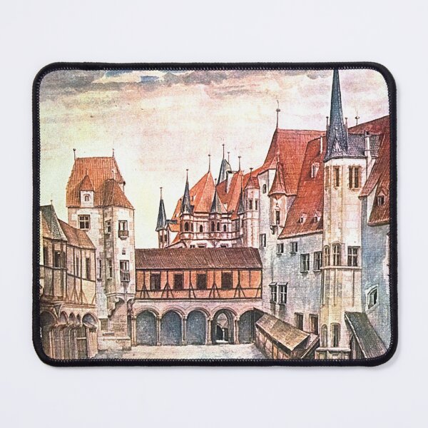 Item preview, Courtyard of the former castme in innsbruk without by albrecht durer artwork  designed and sold by Golido.