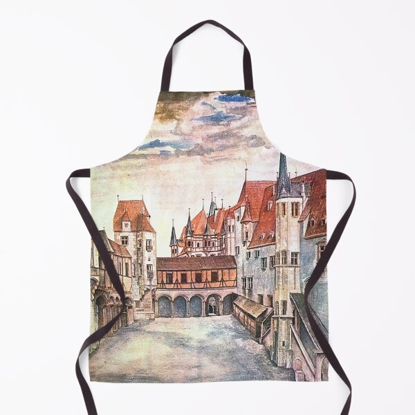 Item preview, Courtyard of the former castme in innsbruk without by albrecht durer artwork  designed and sold by Golido.