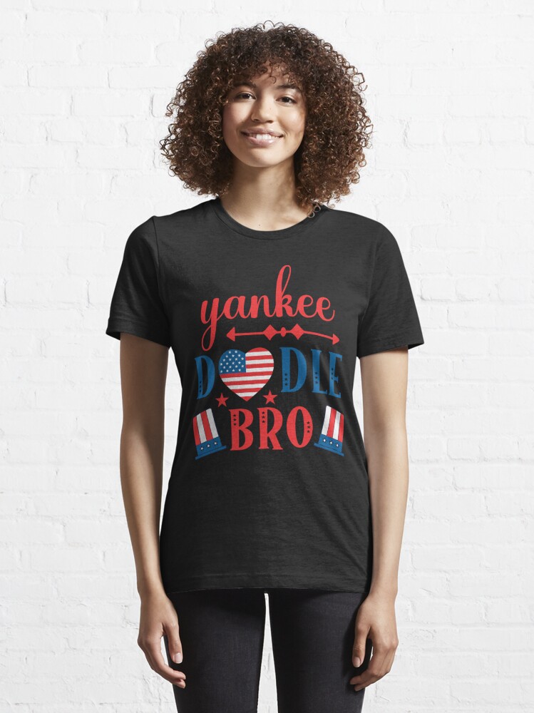 4th Of July Yankee Girl American Flag Fourth Shirt