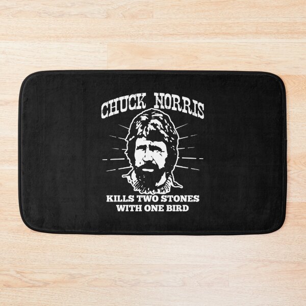 Item preview, Chuck Norris Kills Two Stones With One Bird designed and sold by jamiefqk.