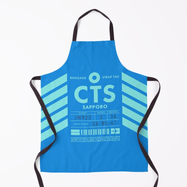 Aperçu de l'œuvre Luggage Tag D - CTS Sapporo Japan créée et vendue par VoodooCircus.