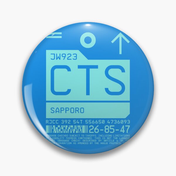 Artikelvorschau, Luggage Tag C - CTS Sapporo Japan entworfen und verkauft von VoodooCircus.