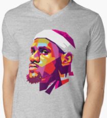 Lebron James Men's V-Neck T-Shirt