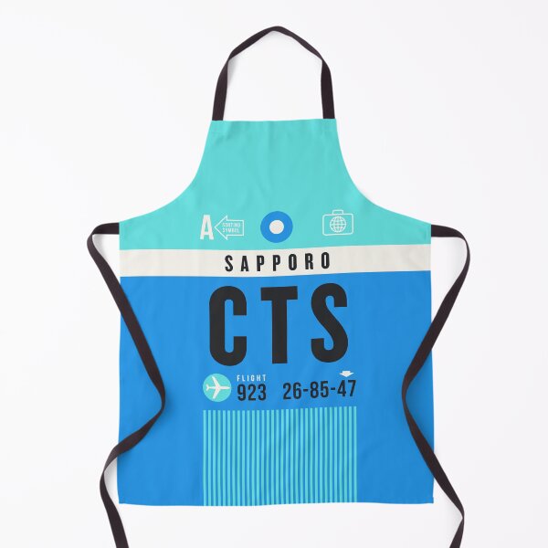 Aperçu de l'œuvre Luggage Tag A - CTS Sapporo Japan créée et vendue par VoodooCircus.
