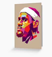 Lebron James Greeting Card