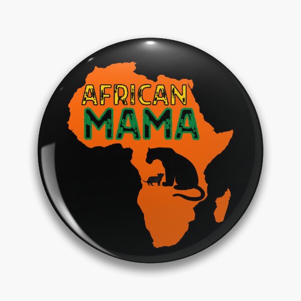 Item preview, African Momma Lioness & Cub Orange designed and sold by MojaveTradePost.