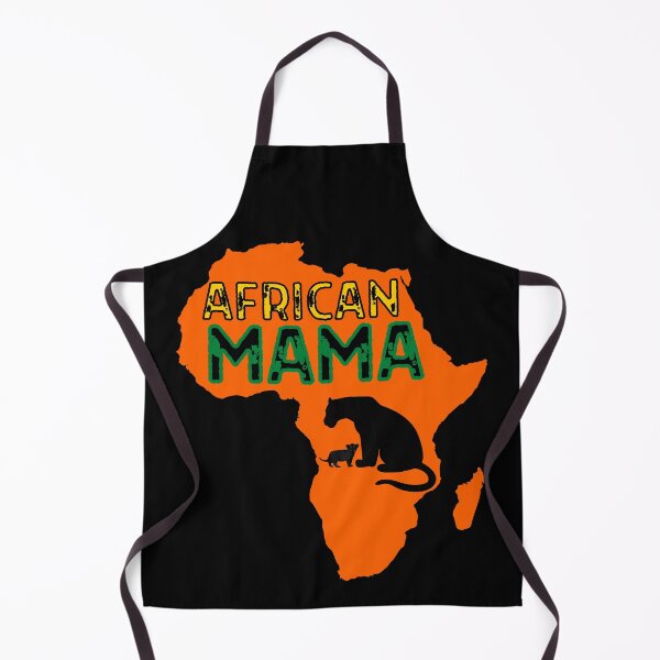Item preview, African Momma Lioness & Cub Orange designed and sold by MojaveTradePost.