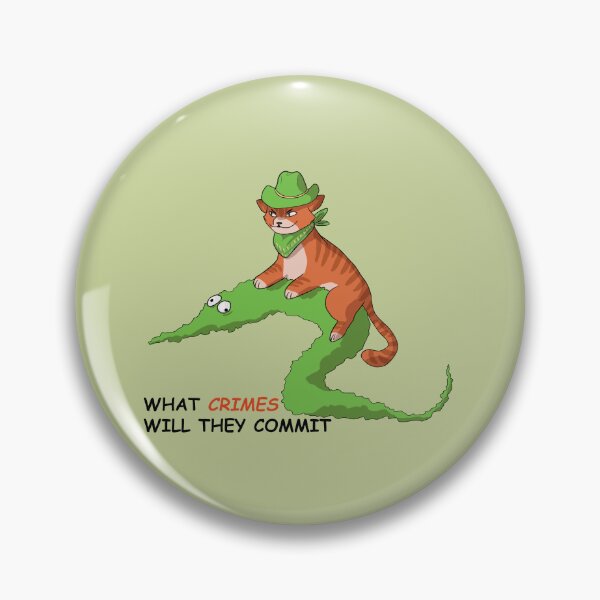 Item preview, cowboy cat and worm (green) designed and sold by papercreatyre.