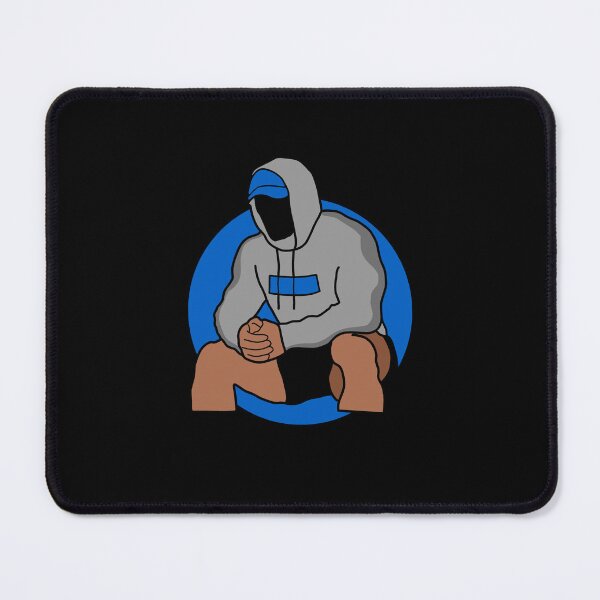 Item preview, Cbum Hoodie Silhouette Blue designed and sold by designsbyted.