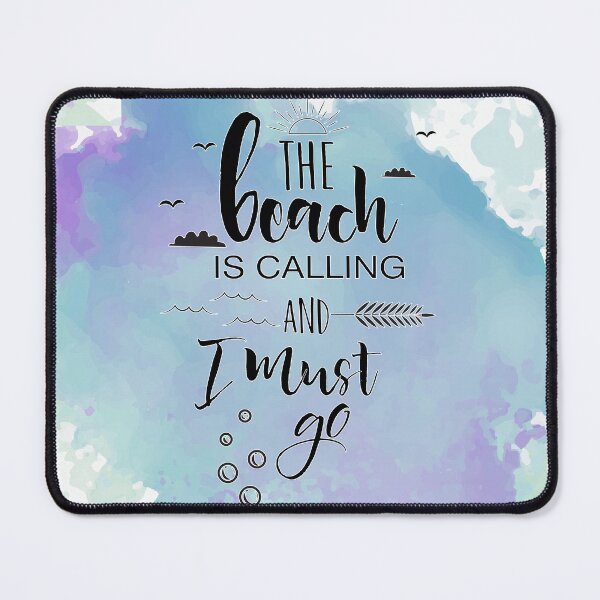 Item preview, Beach is calling & I must go - Blue Splash designed and sold by Unaiza Khalid.