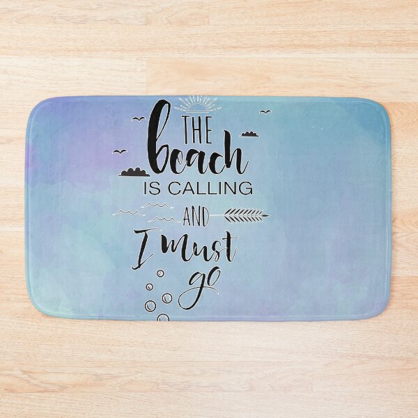 Item preview, Beach is calling & I must go - Blue Splash designed and sold by Unaiza Khalid.