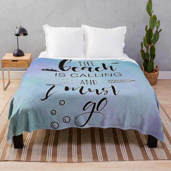 Item preview, Beach is calling & I must go - Blue Splash designed and sold by Unaiza Khalid.