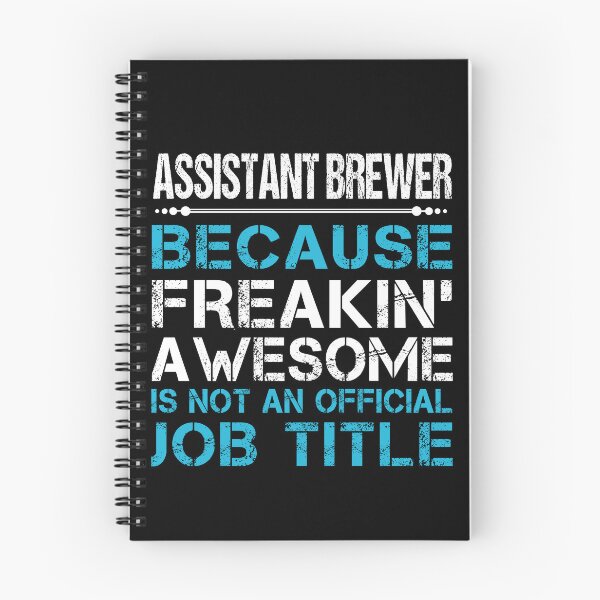 Item preview, Assistant Brewer T Shirt - Freaking Awesome Gift Item Tee designed and sold by watkinsmat.