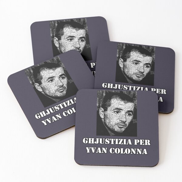 Item preview, Retro Ghjustizia per Yvan Colonna designed and sold by IlseWestphal.