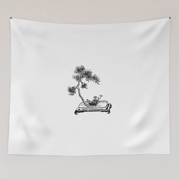 Item preview, Bonsai Tree With Flowers designed and sold by seriouscereal.