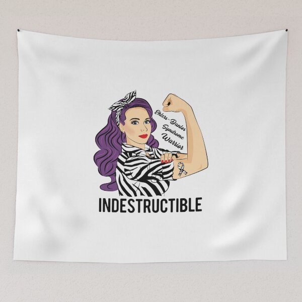 Item preview, Warrior Indestructible Ehlers-Danlos Syndrome  designed and sold by LasxesLutin.