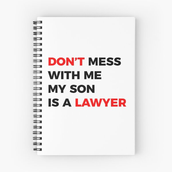 Item preview, Don't mess with me my son is a Lawyer designed and sold by MOREDANKMEMES.