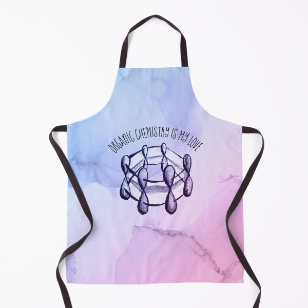 Item preview, Organic Chemistry Is My Love Watercolor Benzene Molecule designed and sold by Boriana Giormova.