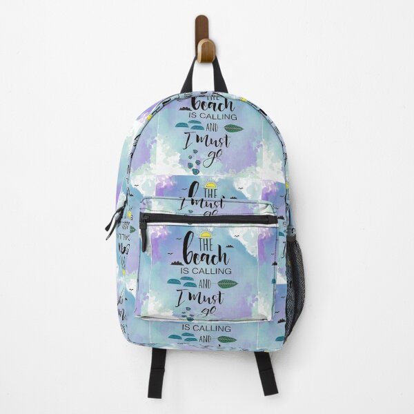 Item preview, Beach is calling & I must go - Colorful designed and sold by Unaiza Khalid.