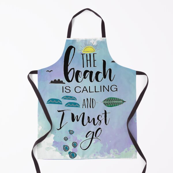 Item preview, Beach is calling & I must go - Colorful designed and sold by Unaiza Khalid.
