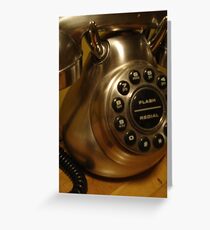 Telephone Greeting Card