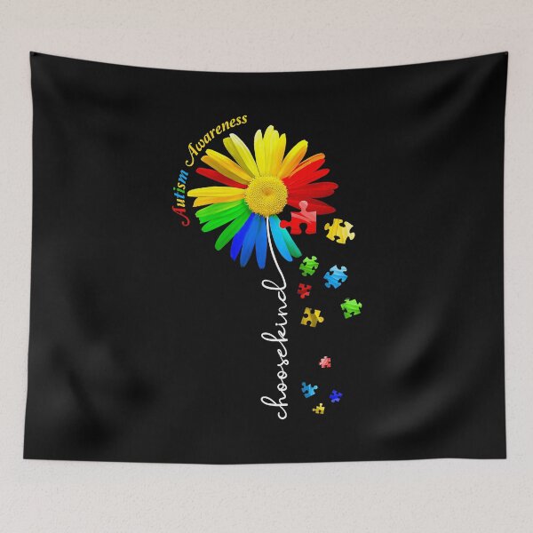 Item preview, Choose Kind Autism Awareness Sunflower Mom Women Kids designed and sold by HaaChris-Artis.