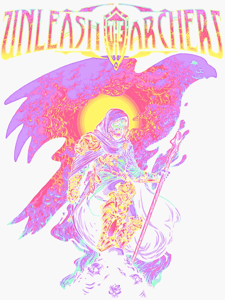 Unleash The Archers Sticker For Sale By Duffyiue Redbubble 2256