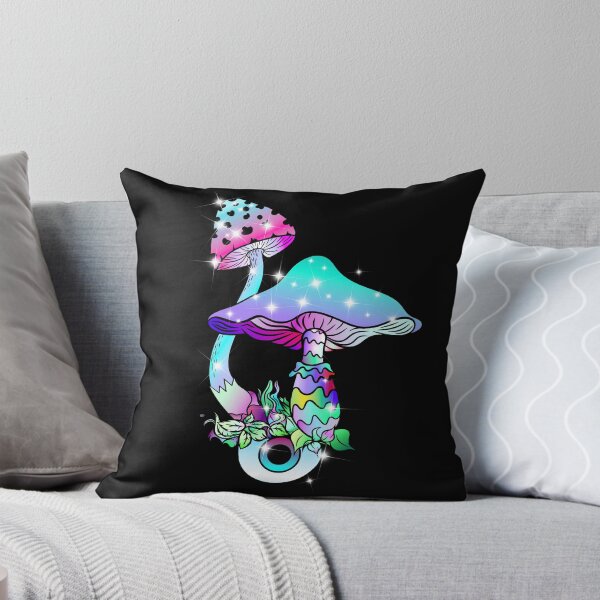 Artikelvorschau, Neon Zauber Pilze mit Auge Fantasy Psychedelic entworfen und verkauft von Ascooepics.