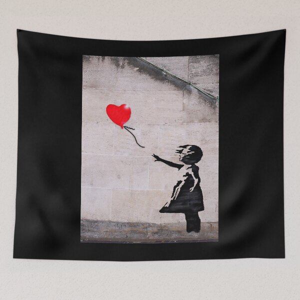 Item preview, Banksy's There is Always Hope designed and sold by RobertaAbbott.
