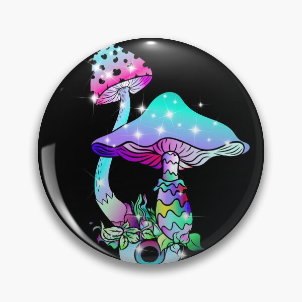 Artikelvorschau, Neon Zauber Pilze mit Auge Fantasy Psychedelic entworfen und verkauft von Ascooepics.