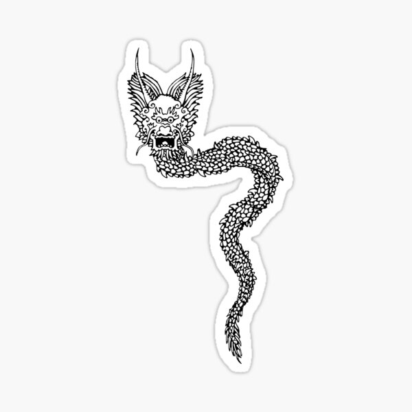 Chinese Dragon Sticker
