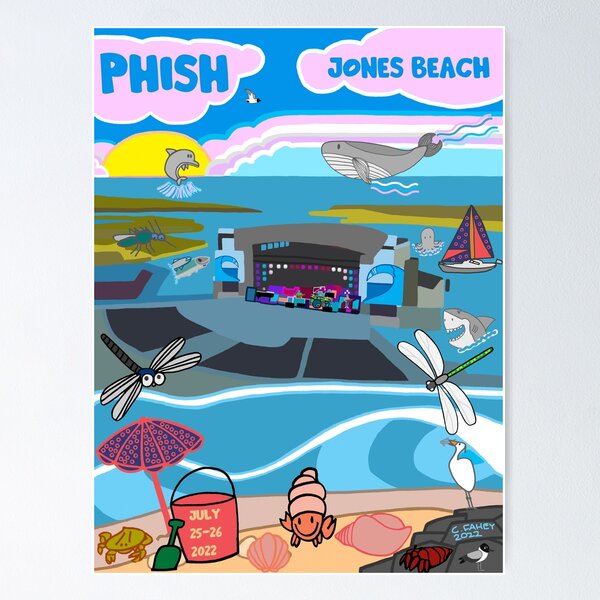 Item preview, Phishin' at Jones Beach 2022 designed and sold by CrucialDesigns.