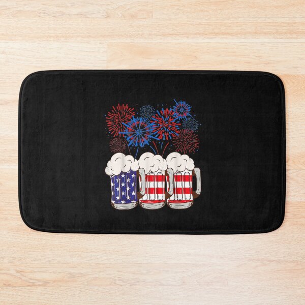 Item preview, Beer American Flag 4th of July For Men Women Merica USA T-Shirt designed and sold by Anthony-Wilson.