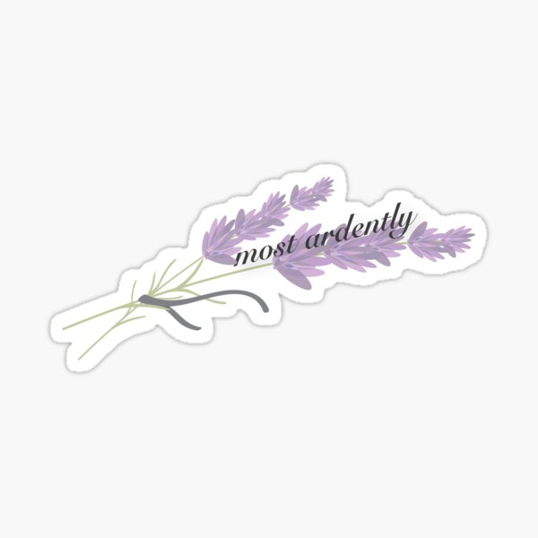 Most Ardently Sticker