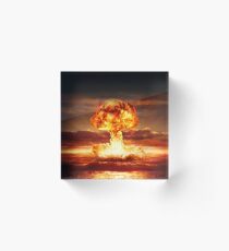 Atombombe Acrylblock